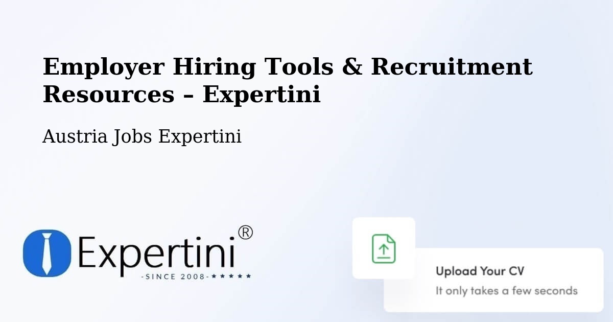 Employer Hiring Tools & Recruitment Resources – Gröbming - Gröbming, Austria Jobs Expertini