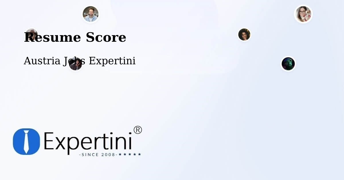 Resume Score & Job Description Match Tool – Gröbming - Austria Jobs Expertini
